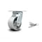 Service Caster 4 Inch Semi Steel Swivel Caster with Roller Bearing and Swivel Lock SCC SCC-30CS420-SSR-BSL - alternate 1
